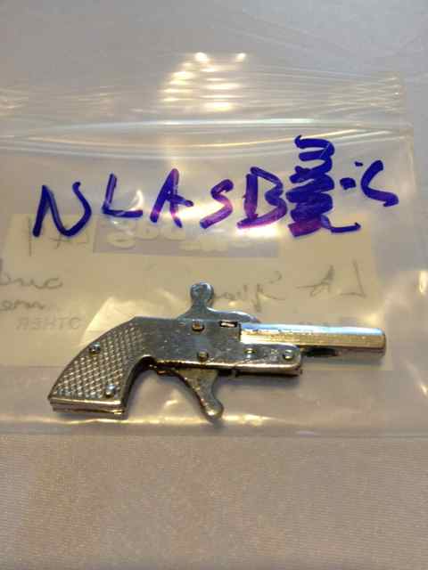 1950’s Little Atom, Square Butt, with Checkered grip -NLASB3-C
